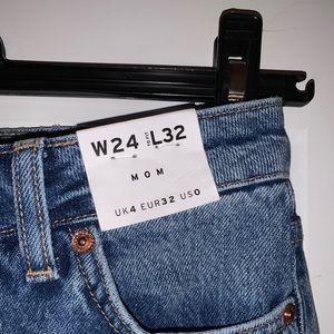Top shop blue mom jeans
